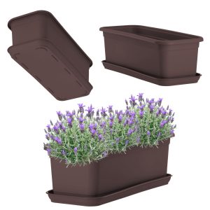 KADAX Skrzynka Balkonowa Doniczka 40cm + Podstawka 108433 KADAX Skrzynka Balkonowa Doniczka 40cm + Podstawka 108433
