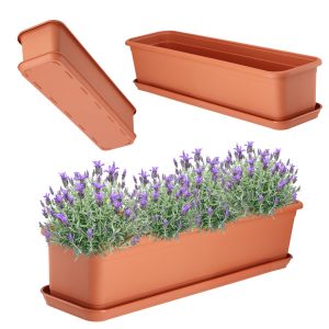 Kadax Skrzynka Balkonowa Doniczka 60cm + Podstawka 108463 Kadax Skrzynka Balkonowa Doniczka 60cm + Podstawka 108463