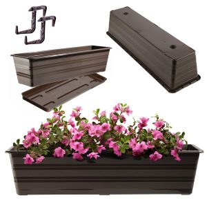 KADAX Skrzynka Balkonowa Doniczka Z Uchwytami 60cm 108460 KADAX Skrzynka Balkonowa Doniczka Z Uchwytami 60cm 108460