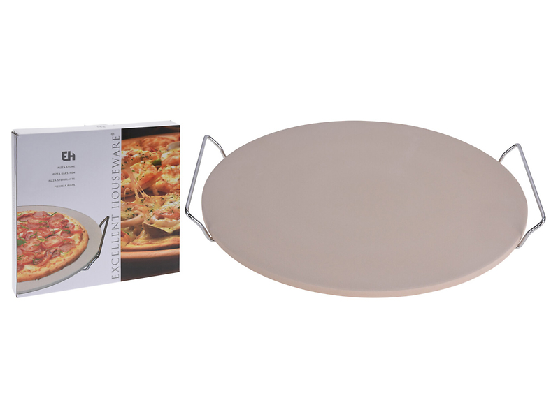 Kamień do pizzy ze stojakiem 35 cm 57784