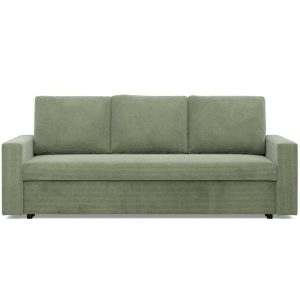 Kanapa 3 osobowa, BLOM, sztruks, 220x92x92 cm, oliwkowy | TYLETEGOTU 773329 Kanapa 3 osobowa, BLOM, sztruks, 220x92x92 cm, oliwkowy | TYLETEGOTU 773329