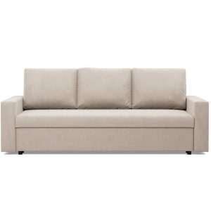 Kanapa 3 osobowa, BLOM, velvet, 220x92x92 cm, beżowy | TYLETEGOTU 773296 Kanapa 3 osobowa, BLOM, velvet, 220x92x92 cm, beżowy | TYLETEGOTU 773296