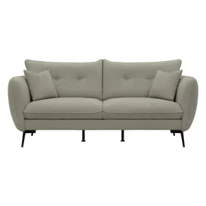 Kanapa Cara 3 osobowa Beżowa Duża Sofa Japandi Salon Nowoczesna + Poduszki 1078231 Kanapa Cara 3 osobowa Beżowa Duża Sofa Japandi Salon Nowoczesna + Poduszki 1078231