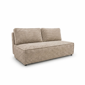 Kanapa FORANO z funkcją spania pojemnik mała sofa gruby sztruks beżowy 1101438 Kanapa FORANO z funkcją spania pojemnik mała sofa gruby sztruks beżowy 1101438
