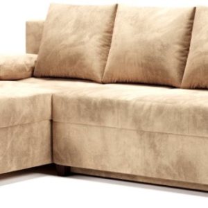 Kanapa Narożna Narożnik z Funkcją Spania + Pojemnik Mini Lux 2 Beżowy Lewy 659479 Kanapa Narożna Narożnik z Funkcją Spania + Pojemnik Mini Lux 2 Beżowy Lewy 659479