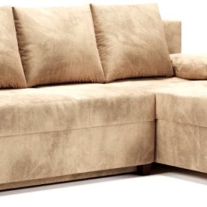 Kanapa Narożna Narożnik z Funkcją Spania + Pojemnik Mini Lux 2 Beżowy Prawy 659458 Kanapa Narożna Narożnik z Funkcją Spania + Pojemnik Mini Lux 2 Beżowy Prawy 659458