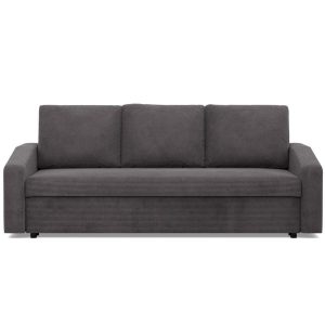 Kanapa rozkładana, BLOM, sztruks, 220x92x92 cm, ciemny szary | TYLETEGOTU 773362 Kanapa rozkładana, BLOM, sztruks, 220x92x92 cm, ciemny szary | TYLETEGOTU 773362
