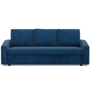 Kanapa rozkładana, BLOM, sztruks, 220x92x92 cm, granatowy | TYLETEGOTU 773315 Kanapa rozkładana, BLOM, sztruks, 220x92x92 cm, granatowy | TYLETEGOTU 773315