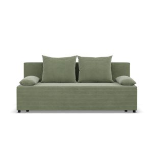 Kanapa rozkładana funkcja spania pojemnik elegancka Zielona 542842 Kanapa rozkładana funkcja spania pojemnik elegancka Zielona 542842
