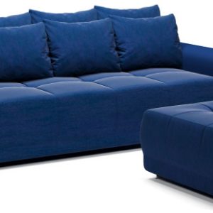 Kanapa rozkładana sofa z funkcją spania + pojemnik do salonu Dakota granat 702011 Kanapa rozkładana sofa z funkcją spania + pojemnik do salonu Dakota granat 702011