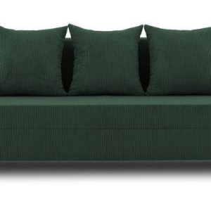 Kanapa rozkładana, sztruks, PANORA, 191x92x92 cm, zieleń | TYLETEGOTU 773293 Kanapa rozkładana, sztruks, PANORA, 191x92x92 cm, zieleń | TYLETEGOTU 773293