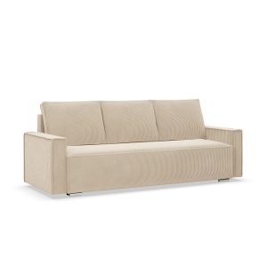 Kanapa rozkładana, sztruks, Union, 220x95x92 cm, beżowy 667639 Kanapa rozkładana, sztruks, Union, 220x95x92 cm, beżowy 667639