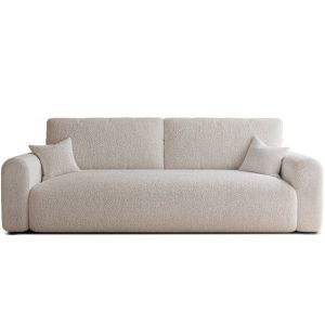 Kanapa rozkładana trzyosobowa JOBO z pojemnikiem Boucle 692742 Kanapa rozkładana trzyosobowa JOBO z pojemnikiem Boucle 692742