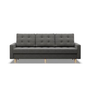 Kanapa skandynawska, pikowana, NUBO, 212x92x92, ciemny szary | TYLETEGOTU 773261 Kanapa skandynawska, pikowana, NUBO, 212x92x92, ciemny szary | TYLETEGOTU 773261