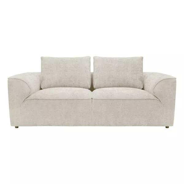 Kanapa Sofa Amado 3 osobowa Taupe Szarobrązowa Szenil Premium Nowoczesna 1078228