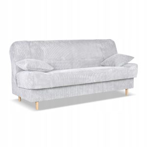 Kanapa sofa Belito rozkładana pojemnik f spania bonell szara sztruks 699521 Kanapa sofa Belito rozkładana pojemnik f spania bonell szara sztruks 699521