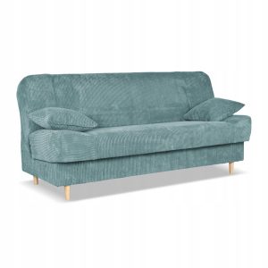 Kanapa sofa Belito rozkładana pojemnik f spania bonell turkusowa sztruks 699520 Kanapa sofa Belito rozkładana pojemnik f spania bonell turkusowa sztruks 699520
