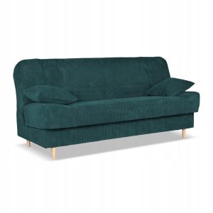 Kanapa sofa Belito rozkładana pojemnik f spania bonell zielona sztruks 699529 Kanapa sofa Belito rozkładana pojemnik f spania bonell zielona sztruks 699529
