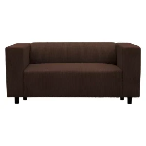 Kanapa Sofa Clarkson 2 osobowa Brązowa Sztruks Salon Nowoczesna Komfortowa 1078224 Kanapa Sofa Clarkson 2 osobowa Brązowa Sztruks Salon Nowoczesna Komfortowa 1078224