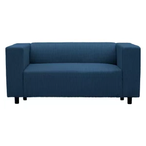 Kanapa Sofa Clarkson 2 osobowa Niebieska Sztruks Salon Nowoczesna Wygodna 1078230 Kanapa Sofa Clarkson 2 osobowa Niebieska Sztruks Salon Nowoczesna Wygodna 1078230