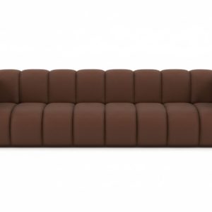 Kanapa, sofa czteroosobowa Grand, tkanina welurowa Salvador, Ciemnobrązowy 900609 Kanapa, sofa czteroosobowa Grand, tkanina welurowa Salvador, Ciemnobrązowy 900609