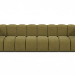 Kanapa, sofa czteroosobowa Grand, tkanina welurowa Salvador, Oliwkowy 900616 Kanapa, sofa czteroosobowa Grand, tkanina welurowa Salvador, Oliwkowy 900616