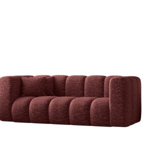 Kanapa, sofa, sofa dwuosobowa Grand Modułowa tkanina Haga Burgundowy 570396 Kanapa, sofa, sofa dwuosobowa Grand Modułowa tkanina Haga Burgundowy 570396