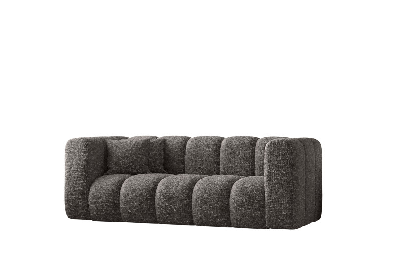 Kanapa, sofa, sofa dwuosobowa Grand Modułowa tkanina Haga Grafitowy 570407