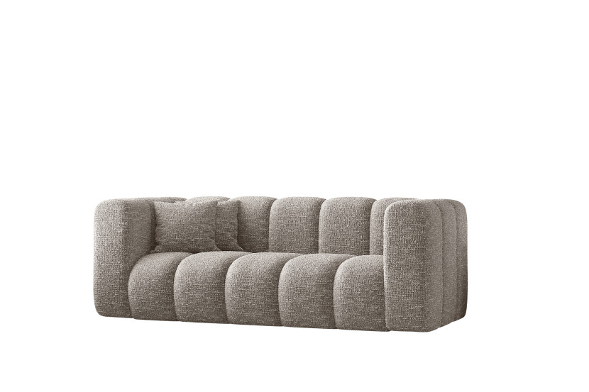 Kanapa, sofa, sofa dwuosobowa Grand Modułowa tkanina Haga Jasnoszary 570403