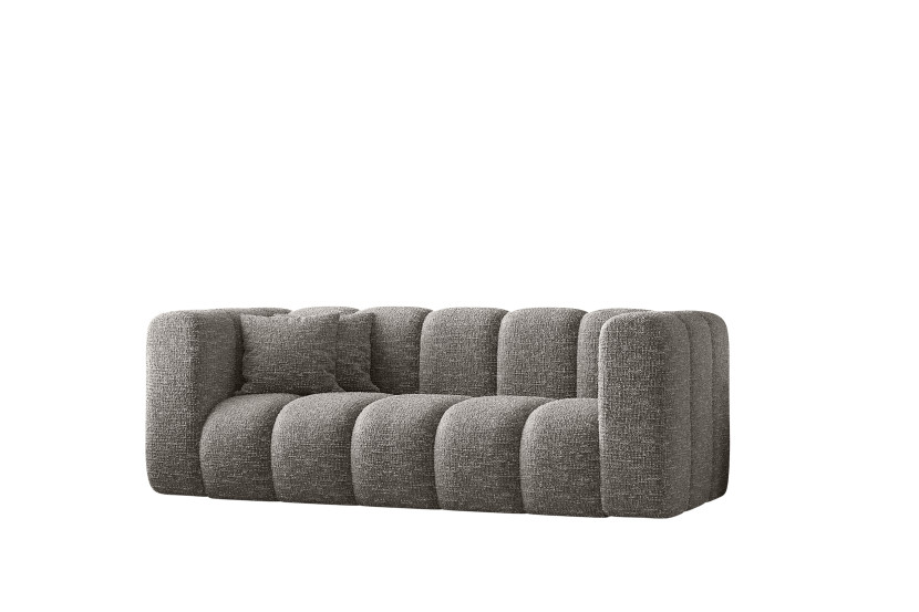 Kanapa, sofa, sofa dwuosobowa Grand Modułowa tkanina Haga Szary 570401