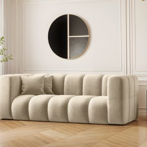 Kanapa, sofa, sofa dwuosobowa Grand Modułowa tkanina Salvador Beżowy 570385 Kanapa, sofa, sofa dwuosobowa Grand Modułowa tkanina Salvador Beżowy 570385