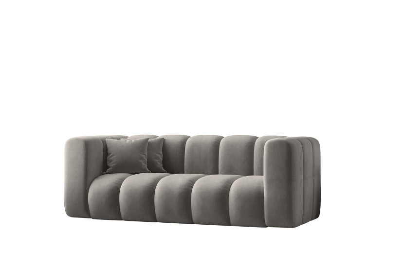 Kanapa, sofa, sofa dwuosobowa Grand Modułowa tkanina Salvador Szary 570410
