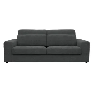 Kanapa Sofa Ibiza 3 osobowa Ciemna Szara Duża Nowoczesna Komfortowa 1078241 Kanapa Sofa Ibiza 3 osobowa Ciemna Szara Duża Nowoczesna Komfortowa 1078241
