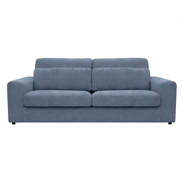 Kanapa Sofa Ibiza 3 osobowa Niebieska Salon Duża Nowoczesna Komfortowa 1078244
