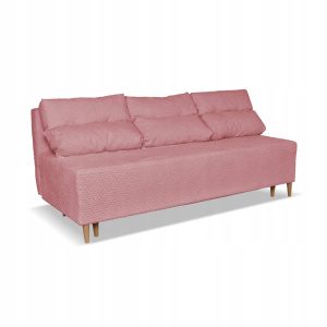 Kanapa sofa KIMO f. spania pojemnik Family Meble Twisster c. róż sztruks 708072 Kanapa sofa KIMO f. spania pojemnik Family Meble Twisster c. róż sztruks 708072