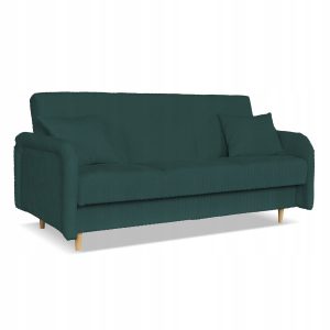 Kanapa sofa Merivo rozkładana wersalka f spania pojemnik Family zielona 699519 Kanapa sofa Merivo rozkładana wersalka f spania pojemnik Family zielona 699519