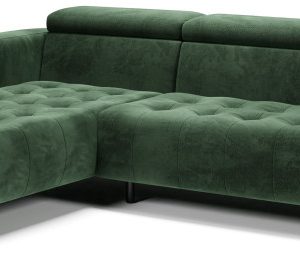 Kanapa Sofa Narożna Narożnik Barbados Regulowane Zagłówki Zielony Lewy 656196 Kanapa Sofa Narożna Narożnik Barbados Regulowane Zagłówki Zielony Lewy 656196