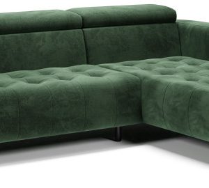 Kanapa Sofa Narożna Narożnik Barbados Regulowane Zagłówki Zielony Prawy 656178 Kanapa Sofa Narożna Narożnik Barbados Regulowane Zagłówki Zielony Prawy 656178