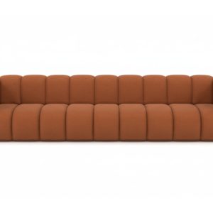Kanapa, sofa pięcioosobowa Grand, tkanina welurowa Salvador, Brązowy 900607 Kanapa, sofa pięcioosobowa Grand, tkanina welurowa Salvador, Brązowy 900607