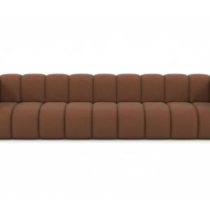 Kanapa, sofa pięcioosobowa Grand, tkanina welurowa Salvador, Ciemnobrązowy 900610 Kanapa, sofa pięcioosobowa Grand, tkanina welurowa Salvador, Ciemnobrązowy 900610
