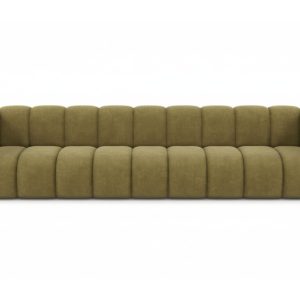 Kanapa, sofa pięcioosobowa Grand, tkanina welurowa Salvador, Oliwkowy 900601 Kanapa, sofa pięcioosobowa Grand, tkanina welurowa Salvador, Oliwkowy 900601