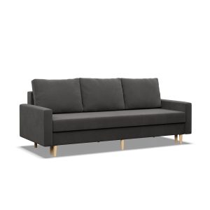Kanapa, sofa rozkładana z funkcją spania bonell szara 285653 Kanapa, sofa rozkładana z funkcją spania bonell szara 285653