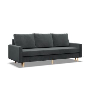 Kanapa, sofa rozkładana z funkcją spania bonell szara 285632 Kanapa, sofa rozkładana z funkcją spania bonell szara 285632