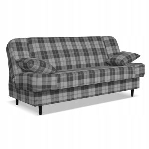 Kanapa sofa Sally rozkładana f spania family meble krata szara 699533 Kanapa sofa Sally rozkładana f spania family meble krata szara 699533