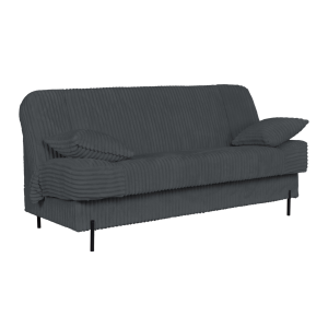 Kanapa sofa Sara rozkładana wersalka do spania Rene Family meble ciem szara 519888 Kanapa sofa Sara rozkładana wersalka do spania Rene Family meble ciem szara 519888