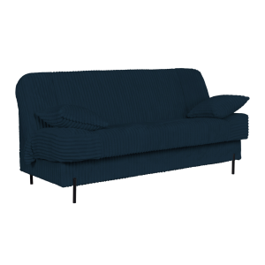 Kanapa sofa Sara rozkładana wersalka do spania Rene Family meble niebieska 519896 Kanapa sofa Sara rozkładana wersalka do spania Rene Family meble niebieska 519896