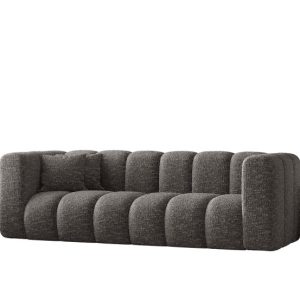 Kanapa, sofa, sofa trzyosobowa Grand Modułowa tkanina Haga Grafitowy 570408 Kanapa, sofa, sofa trzyosobowa Grand Modułowa tkanina Haga Grafitowy 570408