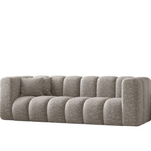 Kanapa, sofa, sofa trzyosobowa Grand Modułowa tkanina Haga Jasnoszary 570395 Kanapa, sofa, sofa trzyosobowa Grand Modułowa tkanina Haga Jasnoszary 570395