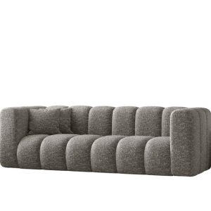 Kanapa, sofa, sofa trzyosobowa Grand Modułowa tkanina Haga Szary 570390 Kanapa, sofa, sofa trzyosobowa Grand Modułowa tkanina Haga Szary 570390
