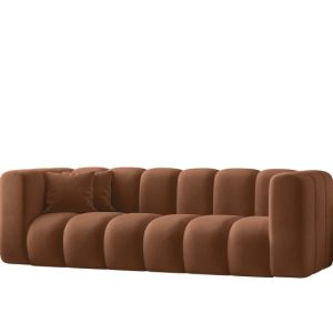 Kanapa, sofa, sofa trzyosobowa Grand Modułowa tkanina Salvador Brązowy 570406 Kanapa, sofa, sofa trzyosobowa Grand Modułowa tkanina Salvador Brązowy 570406